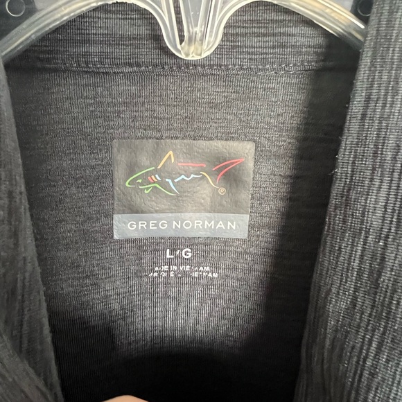 Greg Norman Black Quarter Zip - Picture 2 of 2